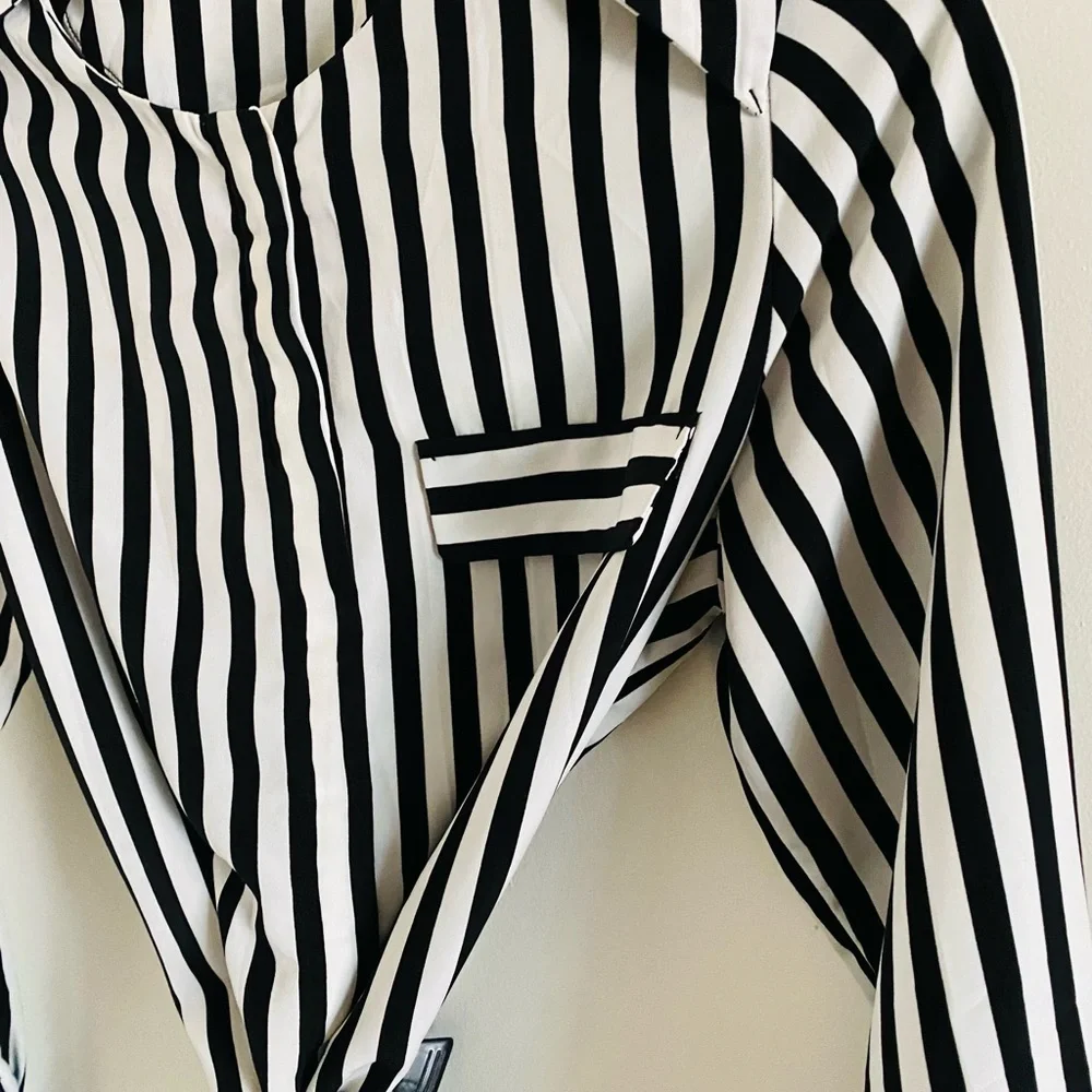 Stipe blouse - Picture 6 of 9